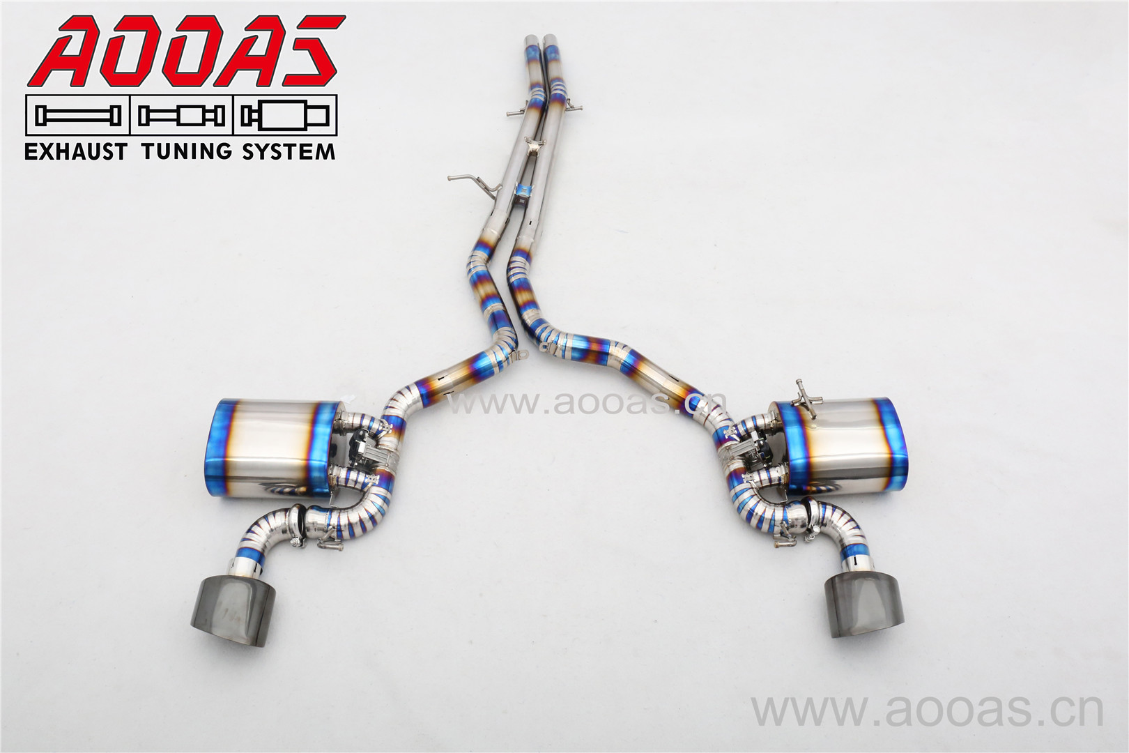 Audi rs4 b9  Titanium / Valvetronic Catback System
